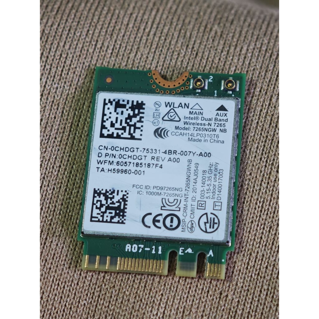 card wifi Intel 7265NGW