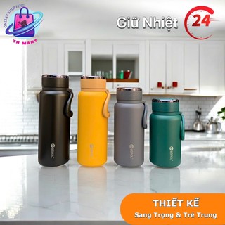  Bình giữ nhiệt 24h BAOL inox 304 Nắp titan cao cấp dung tích 1000ml 1280ml 1500ml 