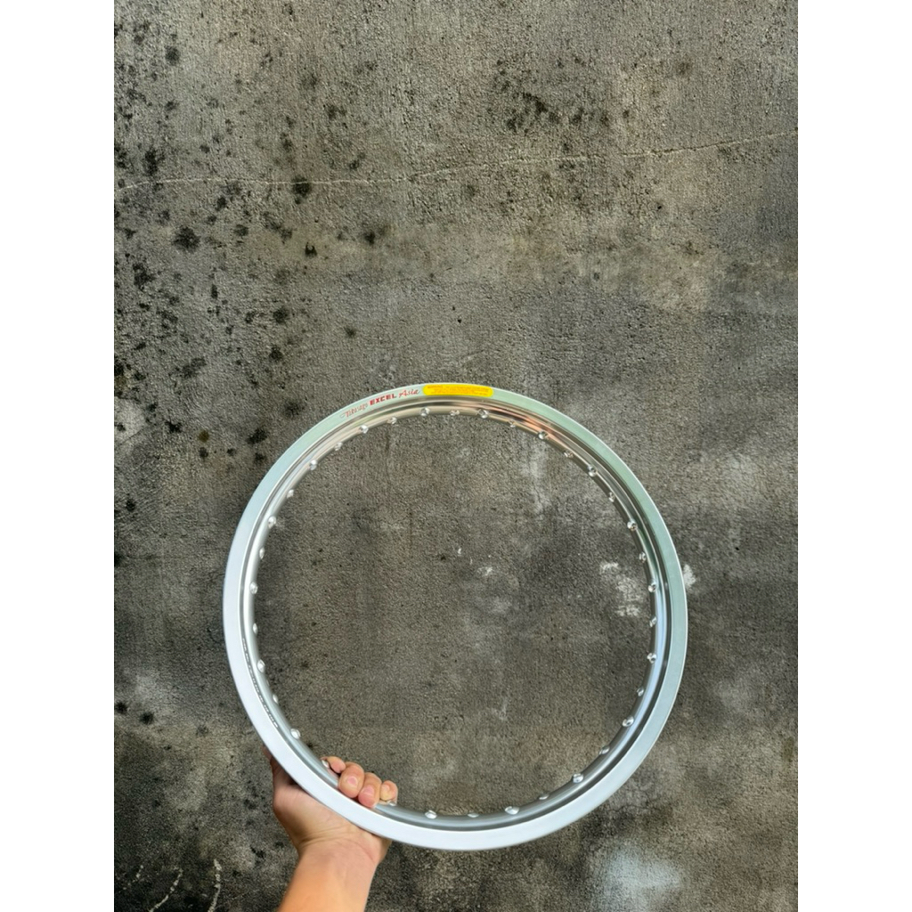 Niềng excel asia bạc chữ đỏ chính hãng size 1.4-1.6