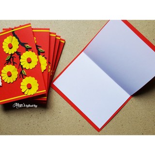 Thiệp Tết hoa mai handmade ❤