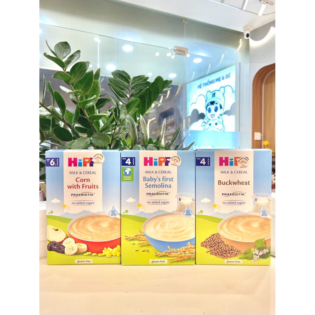 Bột ăn dặm Hipp (4-6 tháng +)