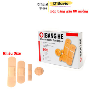  Băng gâu y tế cá nhân dùng để dán vết thương có nhiều size loại 80 miếng - Shop Dbavio 