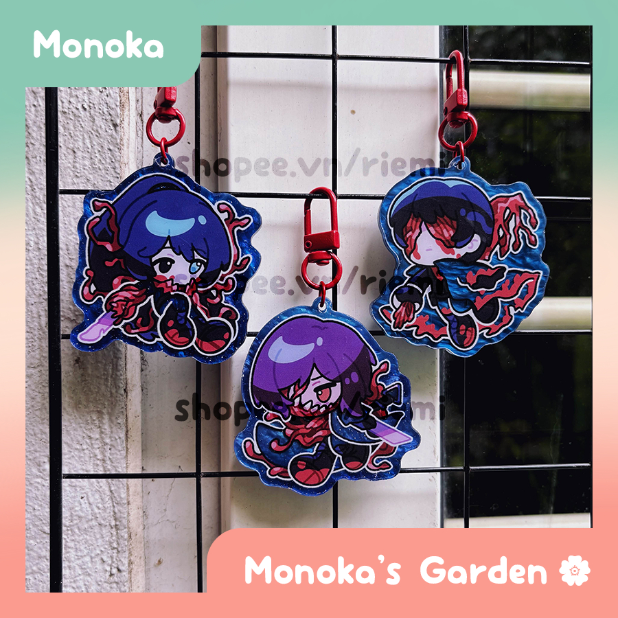 Keychain/Móc khoá Limbus Company Dimension Shredder E.G.O artist Monoka