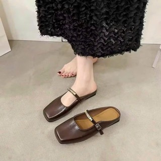 Sục da mũi thuôn đơn giản cho nữ Jocé sục da mềm mũi vuông toe thanh lịch sục đế bệt