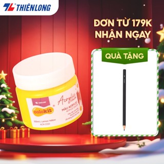  Màu nước Acrylic dạng hủ 100ml Thiên Long Colokit ACR-C010 