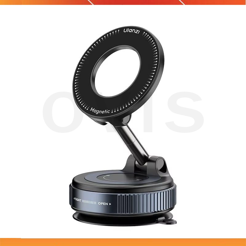 Ulanzi SK-25 - Giá Đỡ Từ Tính Nam Châm N52 Xoay Linh Hoạt 360° Tương Thích MagSafe Cho IPhone, Xe Hơ