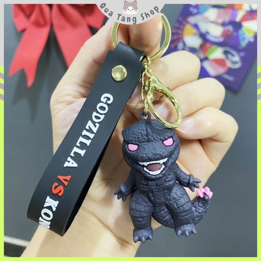 Trang trí Balo và Túi xách với Móc Treo Godzilla & King Kong PVC - Quà Tặng Độc Đáo