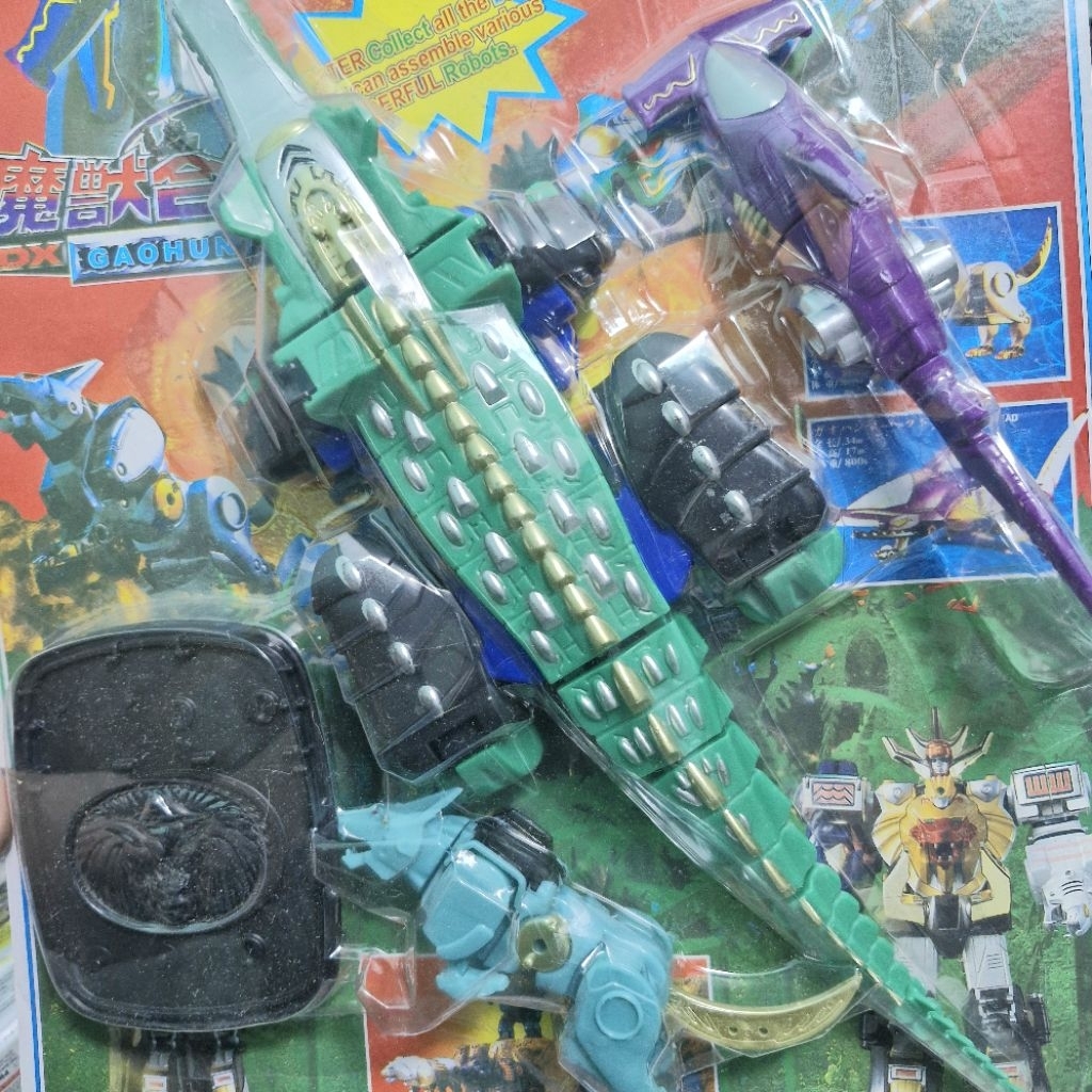 Đồ Chơi Mô Hình Siêu Nhân Gao Cá Sấu - Gao Hunter - Cá Sấu, Cá Đuối, Sói