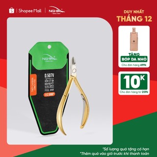  Kềm Cắt Da Bán Nguyệt Thép Chuyên Dụng Mạ Vàng KỀM NGHĨA D.507V 