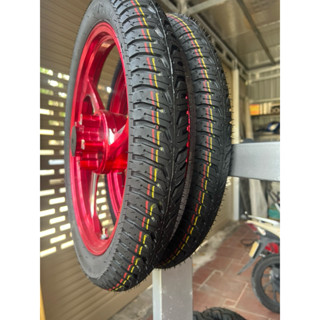  Lốp dùng ruột cho xe sirius wave dream satria sonic excitrer mâm zin kiễng nhỏ 17 inch phổ thông lốp 50 60 70 80+ săm 