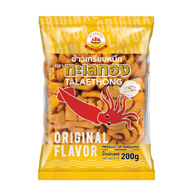 [QÙA TẶNG] Bánh Snack Mực Thật Talaethong Ngon Giòn 100g/200g