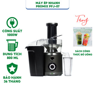  Máy ép nhanh Promix PFJ-07 Công suất 1000W Dung tích 800ml - Bản mới nhất năm 2025- Hàng chính hãng Bảo hành 36 tháng 