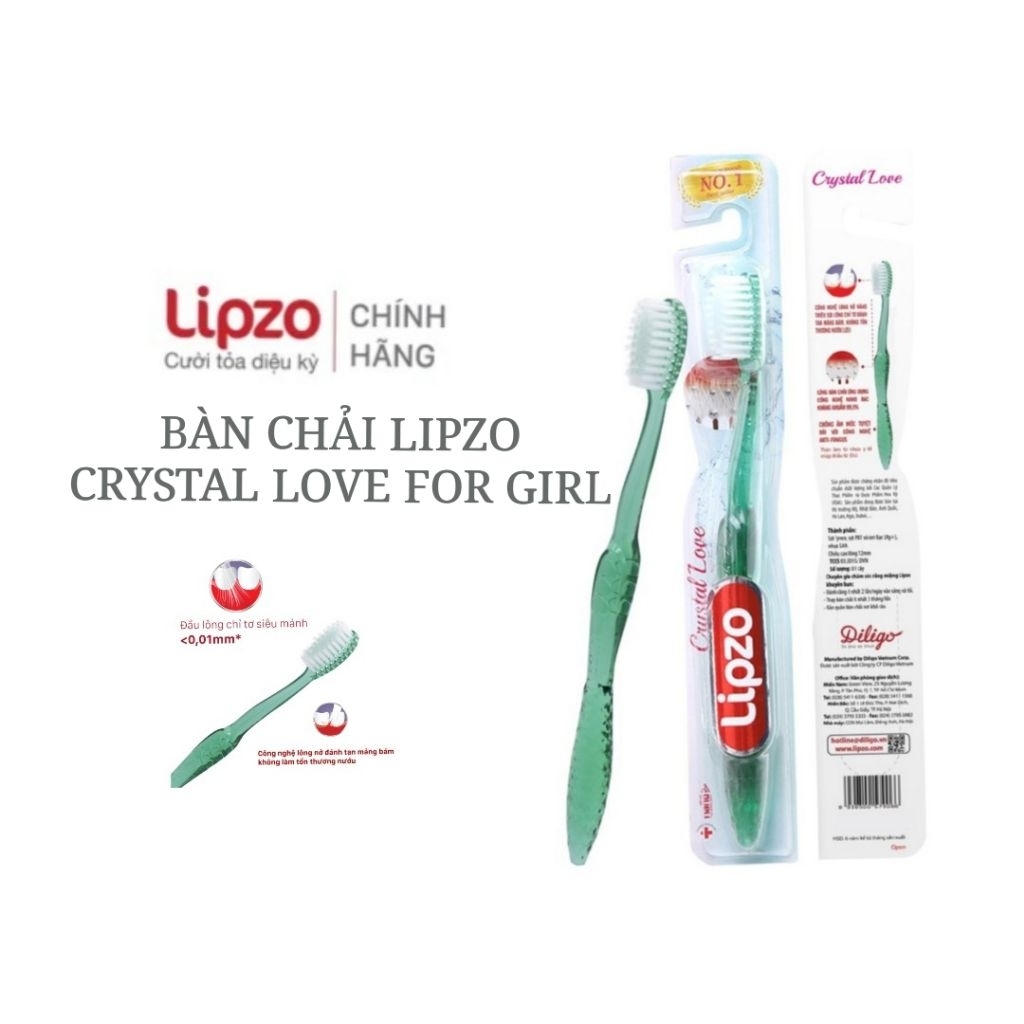 Bàn chải lipzo love girl