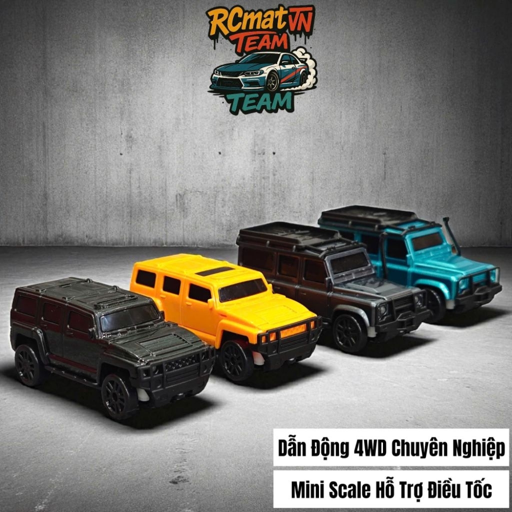 New 2025 Xe điều khiển Mini 4WD Offroad – Bứt Phá Mọi Địa Hình
