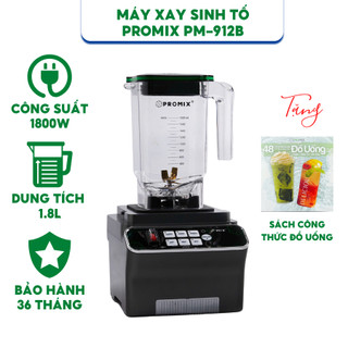  MÁY XAY SINH TỐ CÔNG NGHIỆP PROMIX PM-912B - CÔNG SUẤT 1800W - LƯỠI DAO 6 CÁNH - BẢO HÀNH 36 THÁNG 