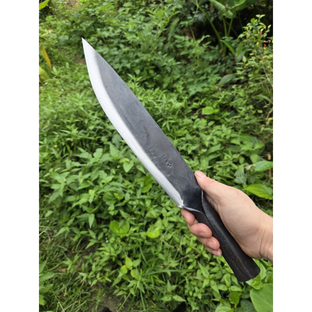 DAO NHỌN TO lưỡi dài 25cm, cả dao dài 36cm, dày 3,5li