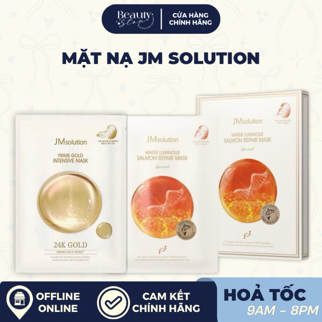 [HOẢ TỐC] Mặt Nạ Giấy Dưỡng Da JMsolution Mask