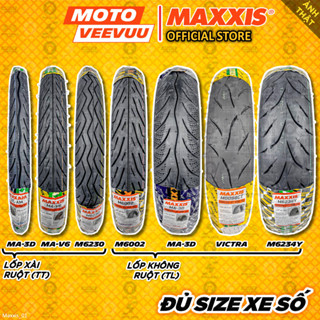   MTVV  Vỏ lốp xe máy MAXXIS xe số VICTRA kim cương xương cá 3D V5 V6 6230 6002 70 80 90 100 110 120 130 140 17 14<END> 