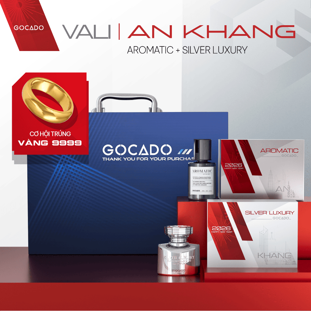 Combo An Vali Khang  Nước Hoa Ô Tô Aromatic + Sliver Luxury