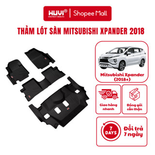  Thảm lót sàn Mitsubishi Xpander  2018-nay  nhựa TPE tràn viền chính hãng HUVI Việt Nam 