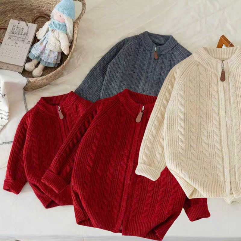 Áo khoác len cho bé, mềm mịn, ấm áp lên dáng siêu xinh AL903