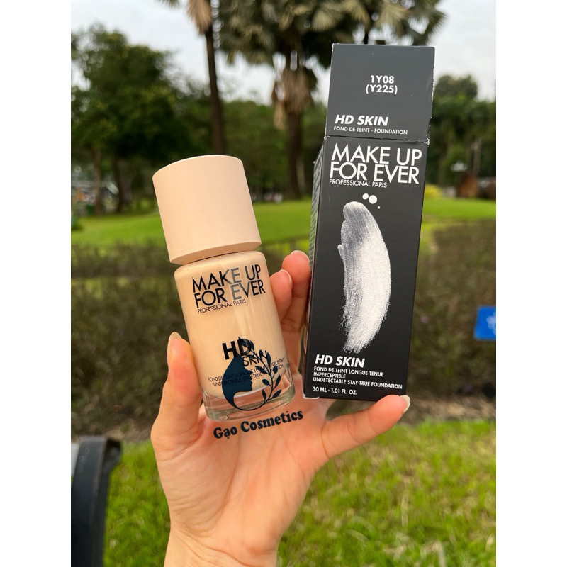 Kem Nền Make Up For Ever HD Skin Tone 1Y08 dành cho da dầu mỏng nhẹ, tự nhiên 30ML
