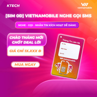 [SIM MỚI CỨNG] SIM 0Đ Vietnamobile, Nghe, Gọi Nhận Tin Nhắn, sóng khỏe