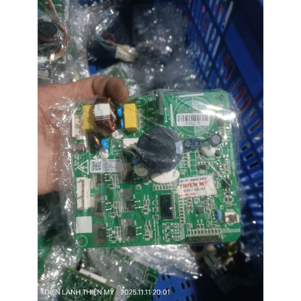 bo công suất tủ lạnh toshiba chạy block dz75v1d và dz75x1d mới hãng