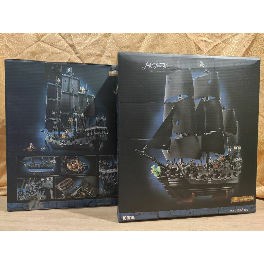 (HOẢ TỐC HCM) Tàu Ngọc Trai Đen - Black Pearl - Captain Jack Sparrow's Pirate Ship 10365