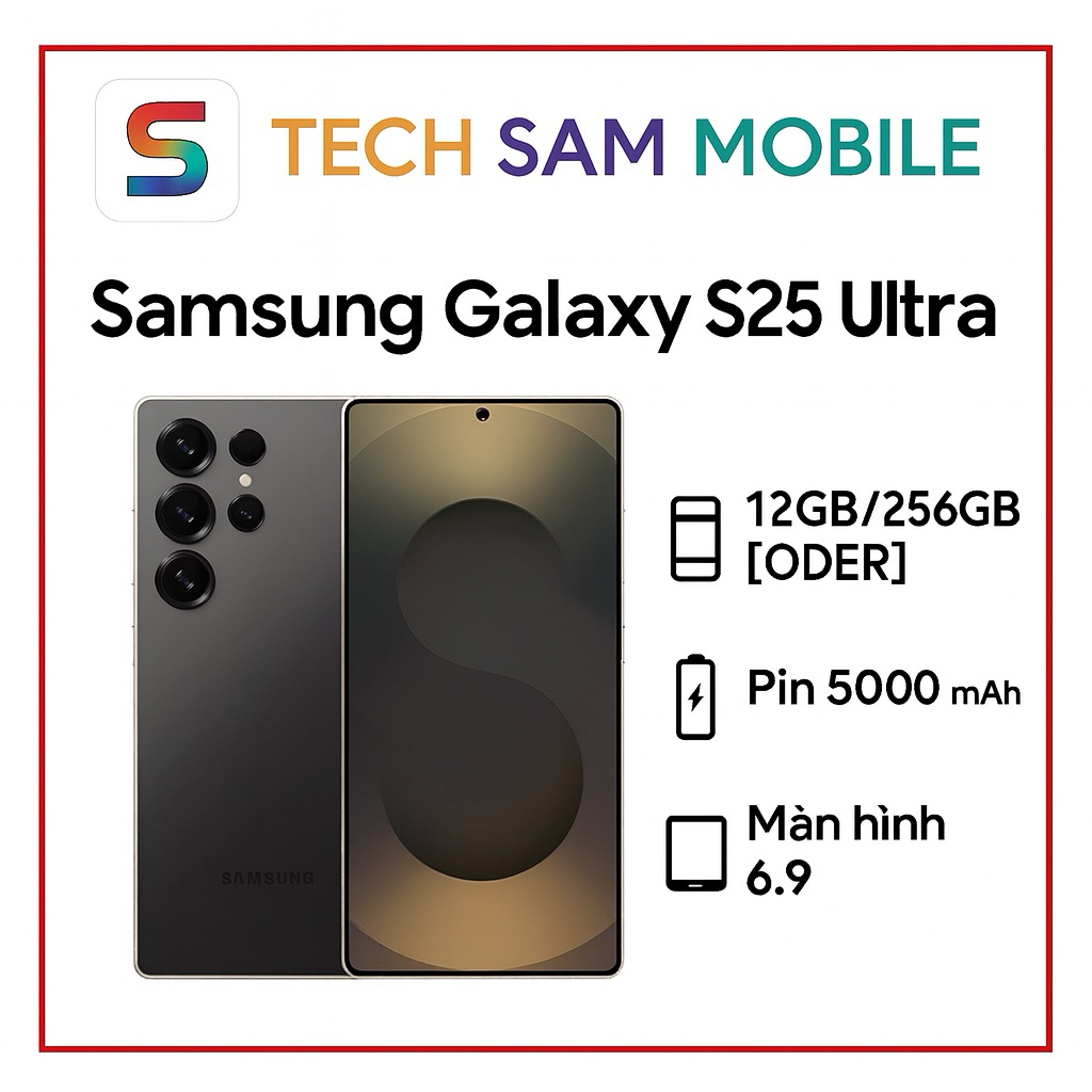 [ ORDER ] Samsung Galaxy S25 Ultra  12GB/256GB