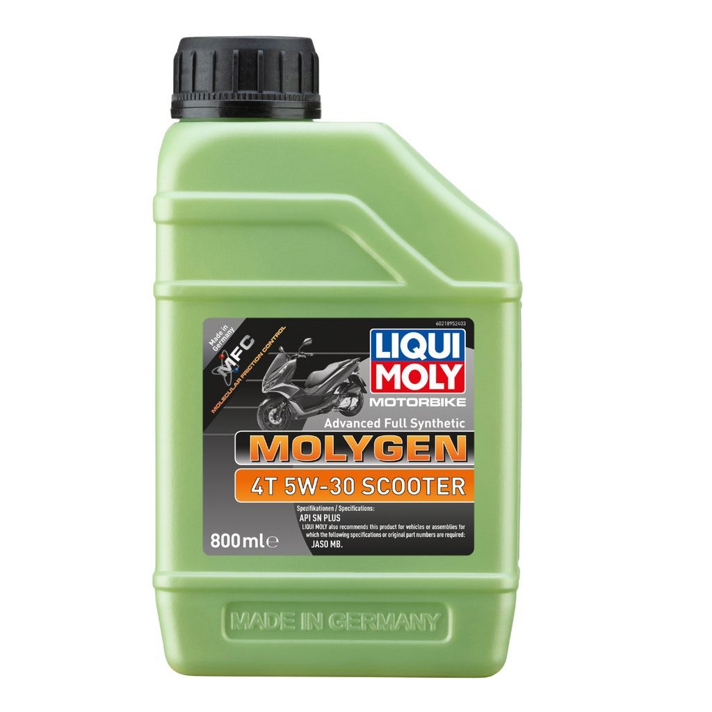 [HỎA TỐC] Nhớt xe Tay Ga LIQUI MOLY 5W30 Molygen Scooter 0.8L/1L - LIQUI 5W30 - COMBO LAP WOLVER
