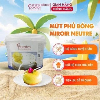 Mứt phủ bóng Lady Fruit miroir Puratos (Gói chia 100g)