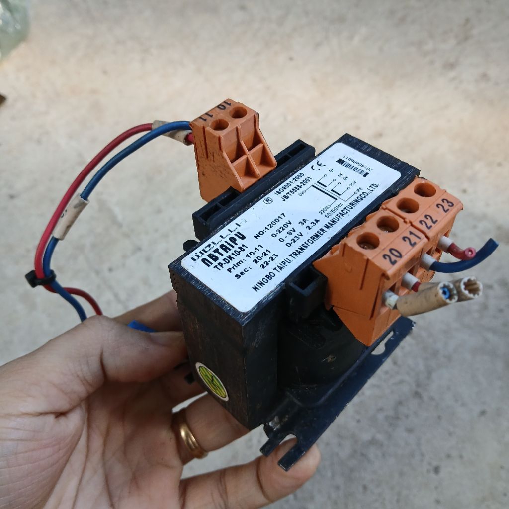 biến áp tháo máy xịn hãng 220v 12v 3A 24V 2.3A amply audio karaoke