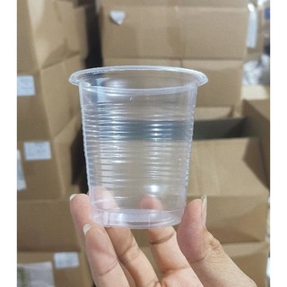 Combo 50 ly nhựa sọc 220ml kèm nắp, ly dùng một lần giá rẻ