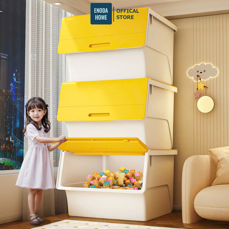 Hộp Nhựa Đựng Đồ Chơi Enoda Home