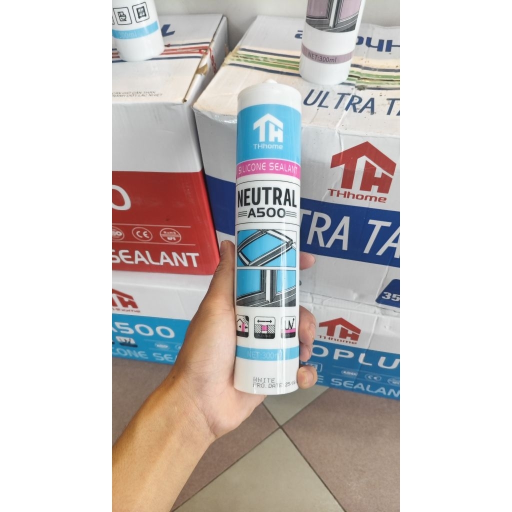 Keo silicon A500 - Keo A500 THhome cao cấp chính hãng
