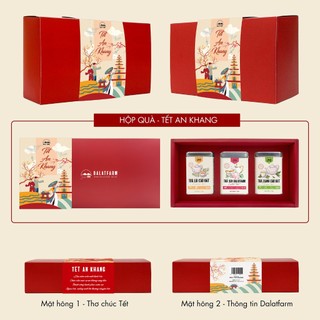 Hộp Quà An Khang (Trà Lài - Trà Sen - Trà Xanh)
