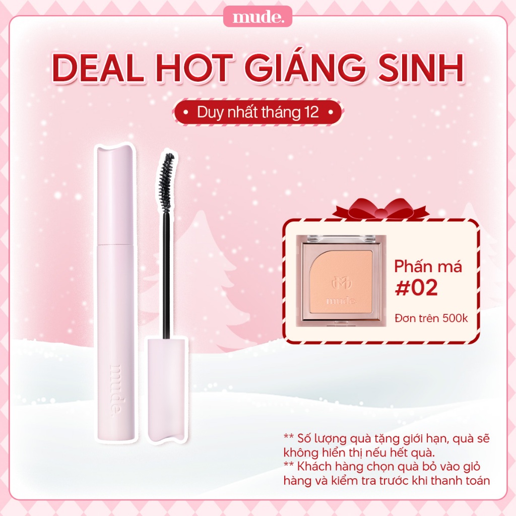 Mascara Chuốt Dài Mi 24H mude Inspire Longlash Curling Mascara (8ml) | BigBuy360 - bigbuy360.vn