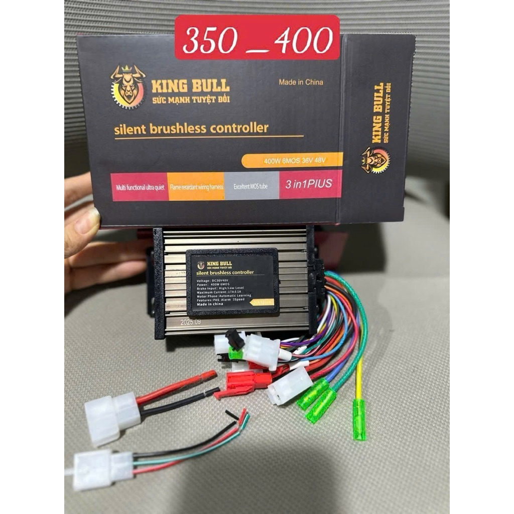IC xe điện chính hãng kingbull hàng auth đẹp bao êm ic 350w 500w 1000w