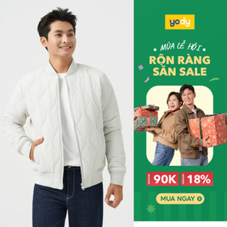 Áo Phao Bomber Nam YODY Chần Sóng Kiểu siêu ấm thoải mái MCPJ25F018 