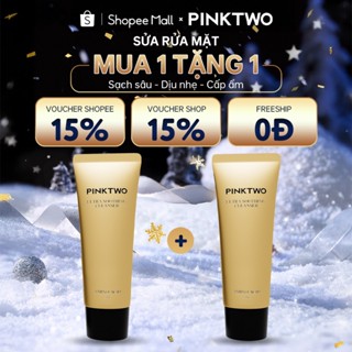   MUA 1 TẶNG 1  Sữa Rửa Mặt Dịu Nhẹ PINKTWO Amino Acid 80ml – Làm Sạch Sâu Dưỡng Ẩm Da Mềm Mịn Tự Nhiên 