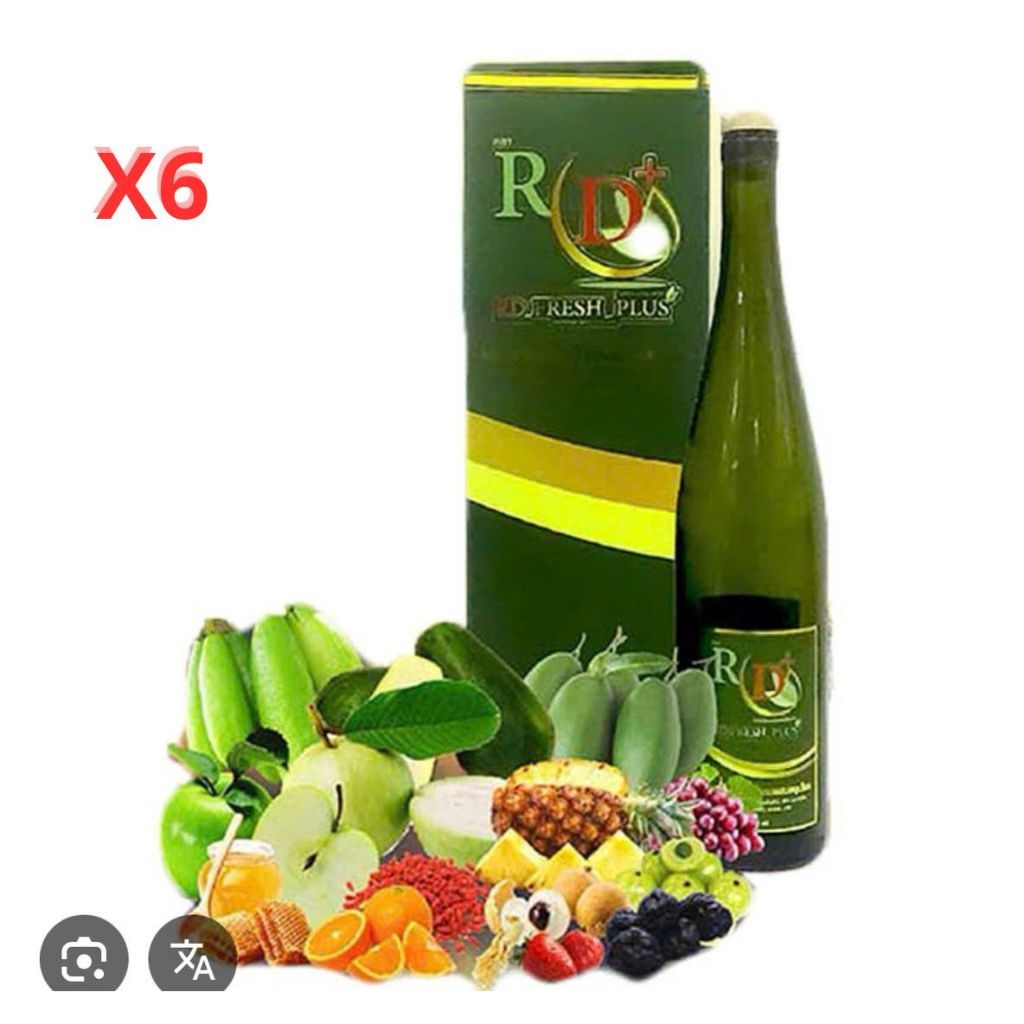 1 Thùng [ 6 chai ] Enzyme Rd Fresh Plus Thái Lan