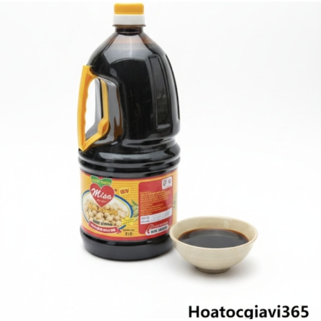Nước tương Xì dầu  Misa New can 2 lít