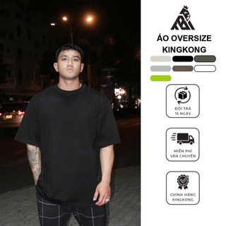  Áo Thun KingKong Trơn Oversize Basic Không Logo Thoáng Mát - Local Brand TB KINGKONG SPORT WEAR 