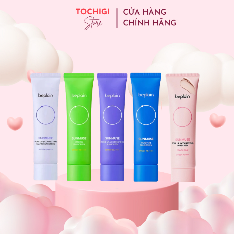 Kem Chống Nắng BEPLAIN Sunmuse SPF 50+ PA++++ 50ml
