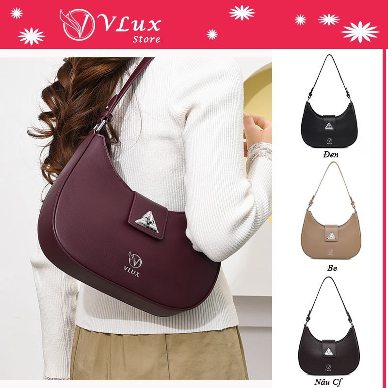 Túi đeo vai nữ VLUX Malisa Bag da mềm mịn - trẻ trung mà sang trọng phù hợp đi tiệc, đi làm - VL123