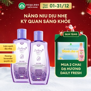  Combo 2 chai dung dịch vệ sinh Dạ Hương Daily Fresh Dịu nhẹ 120ml chai 