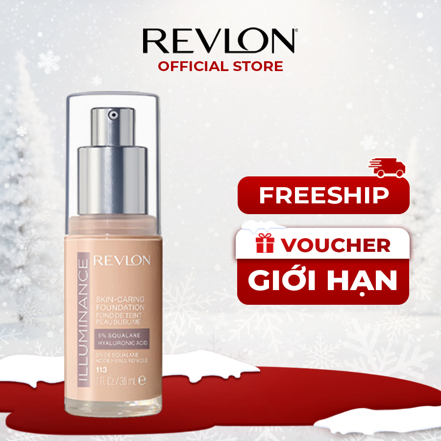   HÀNG ĐÃ VỀ  Kem Nền Dưỡng Da Cấp Ẩm Revlon Illuminance Skin-Caring Foundation  30ml  