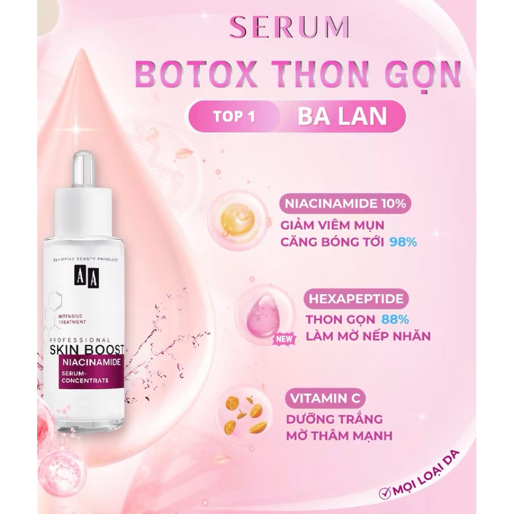 SERUM NIACINAMINE 10% AA COSMETICS
