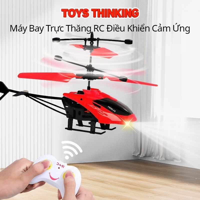 Bộ Đồ Chơi Máy Bay Trực Thăng ToysThinking Điều Khiển Cảm Ứng Phát Triển Kỹ Năng Cho Trẻ em
